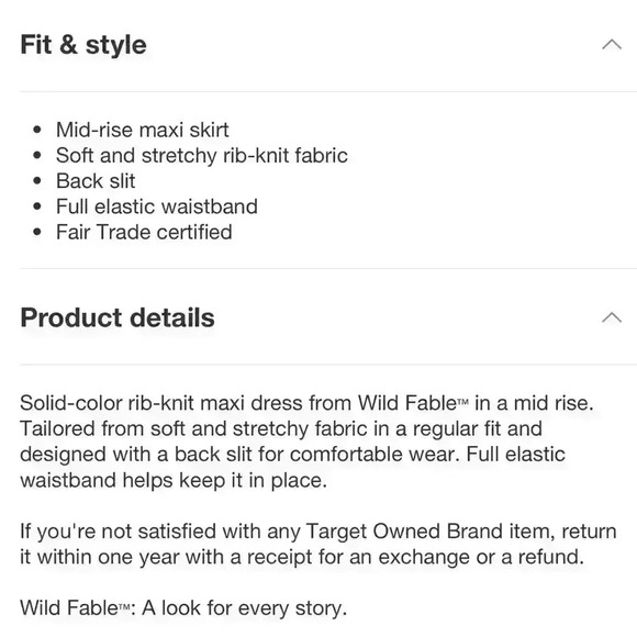 Women’s Wild Fable Embellished Maxi Skirt Black XL - Picture 4 of 5